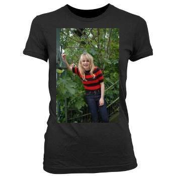 Duffy Women's Junior Cut Crewneck T-Shirt