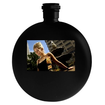 Rosamund Pike Round Flask