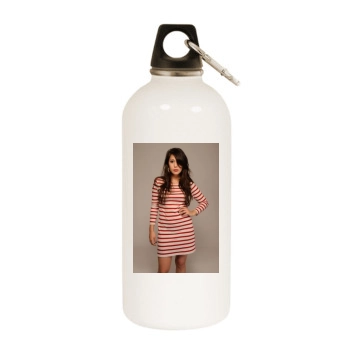 Emme White Water Bottle With Carabiner