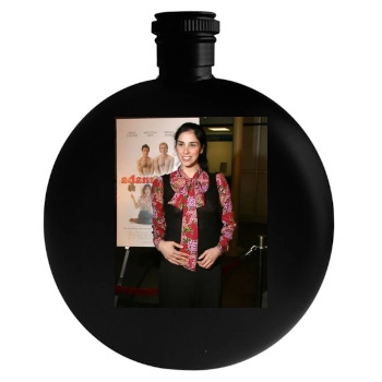 Sarah Silverman Round Flask