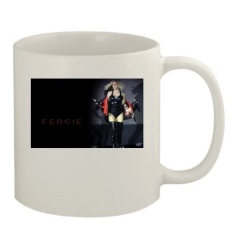 Fergie 11oz White Mug