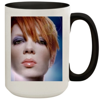 Shirley Manson 15oz Colored Inner & Handle Mug