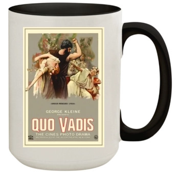 Quo Vadis 1913 15oz Colored Inner & Handle Mug