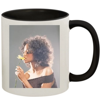 Zoe Saldana 11oz Colored Inner & Handle Mug