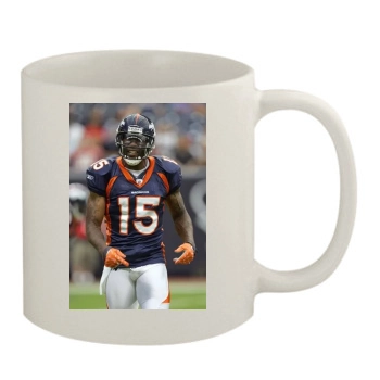 Denver Broncos 11oz White Mug