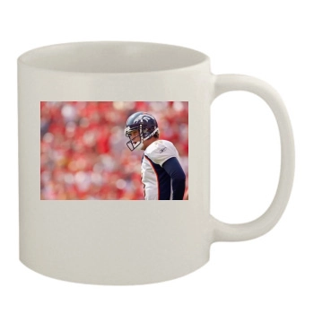 Denver Broncos 11oz White Mug