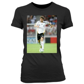 Germany National football team Women's Junior Cut Crewneck T-Shirt