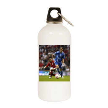 Greece National football team White Water Bottle With Carabiner