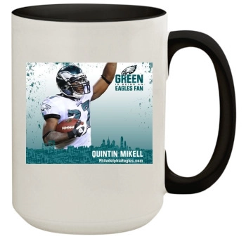 Philadelphia Eagles 15oz Colored Inner & Handle Mug