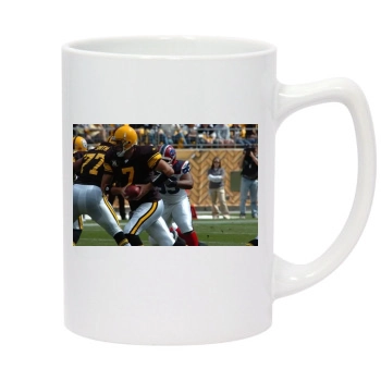 Pittsburgh Steelers 14oz White Statesman Mug