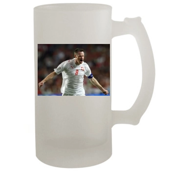 Poland National football team 16oz Frosted Beer Stein