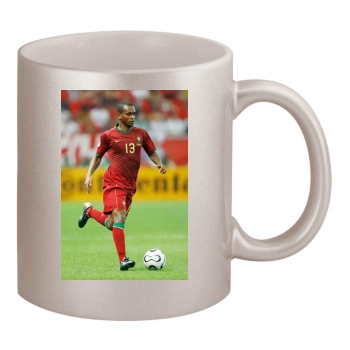 Portugal National football team 11oz Metallic Silver Mug