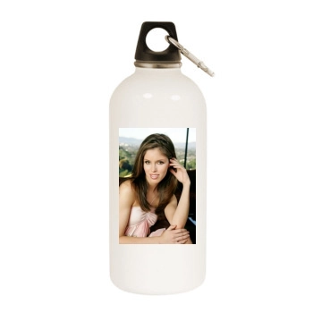 Kayla Ewell White Water Bottle With Carabiner