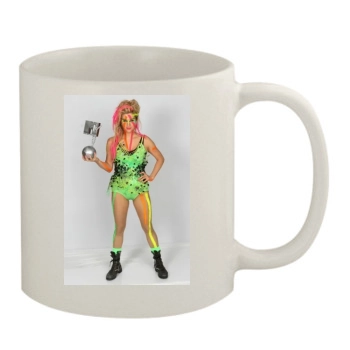 Kesha 11oz White Mug