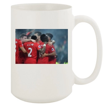 Liverpool 15oz White Mug
