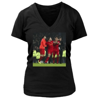 Liverpool Women's Deep V-Neck TShirt