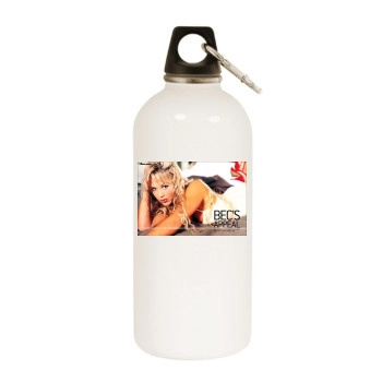Bec Cartwright White Water Bottle With Carabiner