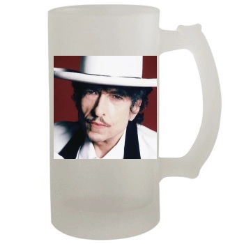Bob Dylan 16oz Frosted Beer Stein