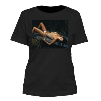 Bonnie-Jill Laflin Women's Cut T-Shirt
