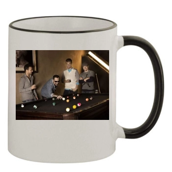 Backstreet Boys 11oz Colored Rim & Handle Mug