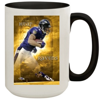 Baltimore Ravens 15oz Colored Inner & Handle Mug