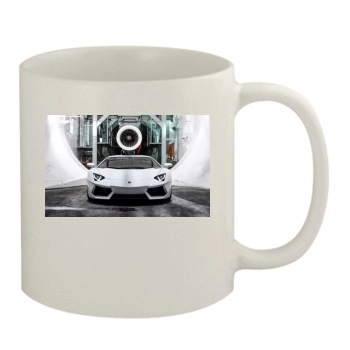 Lamborghini 11oz White Mug