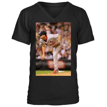 Baseball Men's V-Neck T-Shirt