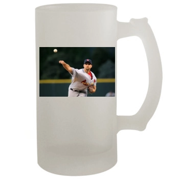 Baseball 16oz Frosted Beer Stein