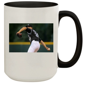 Baseball 15oz Colored Inner & Handle Mug