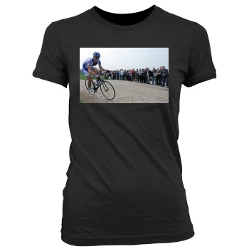 Cycling Women's Junior Cut Crewneck T-Shirt