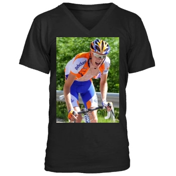 Cycling Men's V-Neck T-Shirt