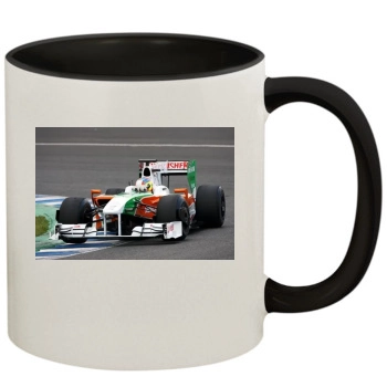 F1 11oz Colored Inner & Handle Mug