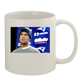 Tom Brady 11oz White Mug