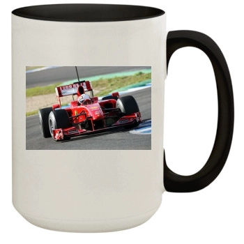 F1 15oz Colored Inner & Handle Mug