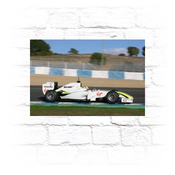 F1 Metal Wall Art