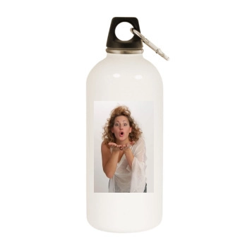Gracia Baur White Water Bottle With Carabiner