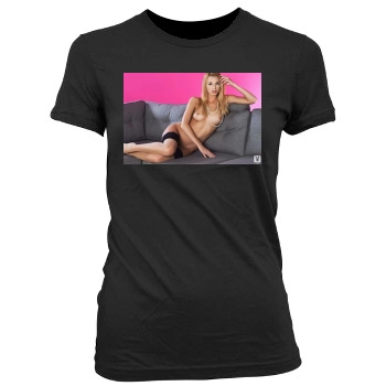 Coxy Women's Junior Cut Crewneck T-Shirt