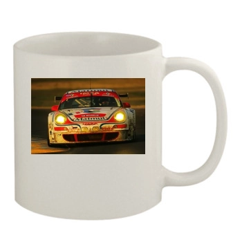 Le Mans 11oz White Mug
