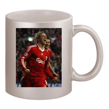 Liverpool 11oz Metallic Silver Mug