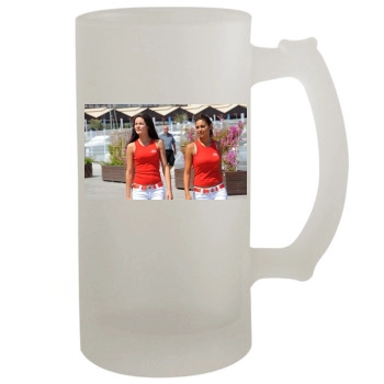 Pitbabes GP Spain 16oz Frosted Beer Stein