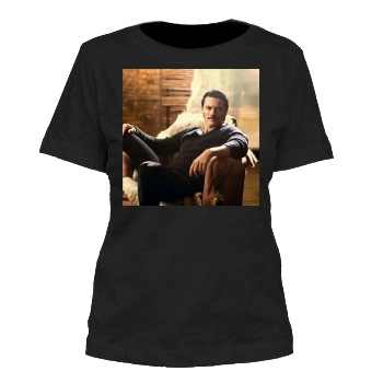 Luke Evans Women's Cut T-Shirt