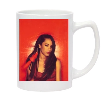 Aaliyah 14oz White Statesman Mug