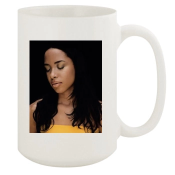 Aaliyah 15oz White Mug