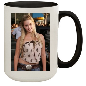 Amber Heard 15oz Colored Inner & Handle Mug