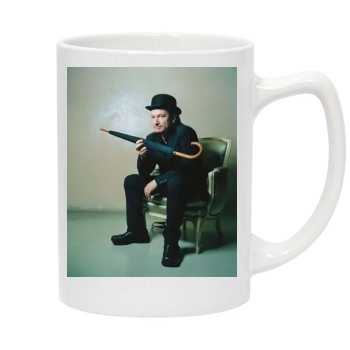 Bono 14oz White Statesman Mug