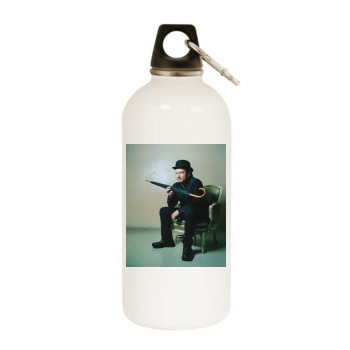 Bono White Water Bottle With Carabiner
