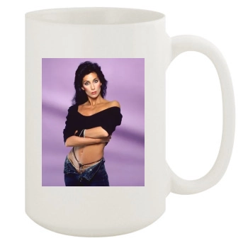 Cher 15oz White Mug