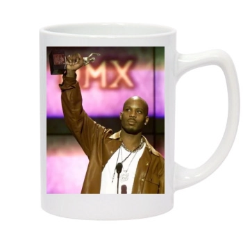 DMX 14oz White Statesman Mug