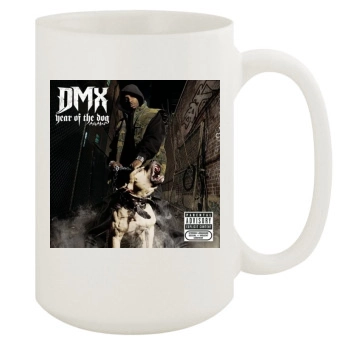 DMX 15oz White Mug