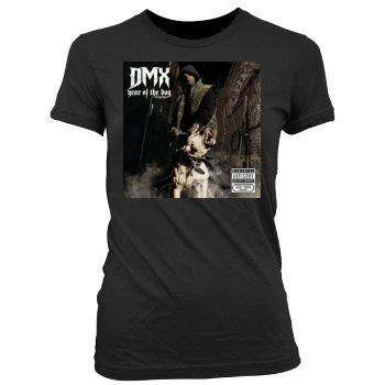 DMX Women's Junior Cut Crewneck T-Shirt